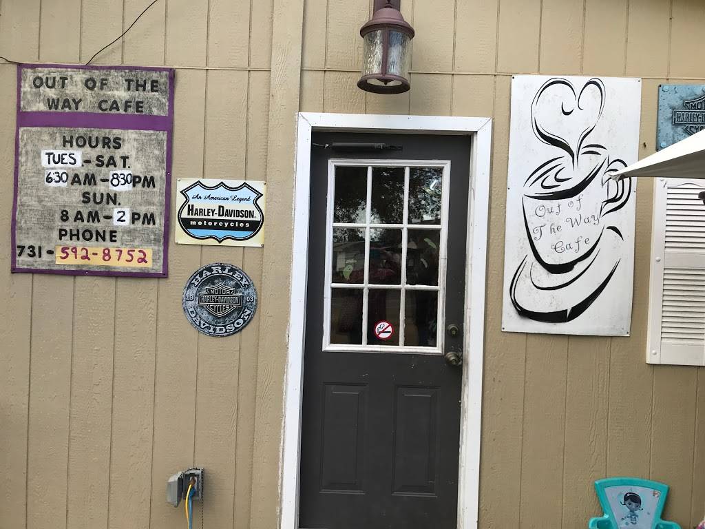 Out Of The Way Cafe | restaurant | 1870 Trimble-Mason Hall Rd, Kenton, TN 38233, USA | 7315928752 OR +1 731-592-8752