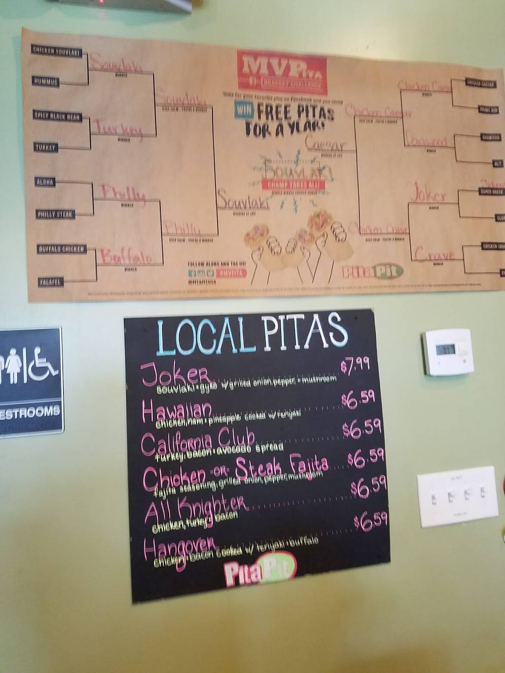 Pita Pit | restaurant | 3635 Aloma Ave, Oviedo, FL 32765, USA | 4079605626 OR +1 407-960-5626