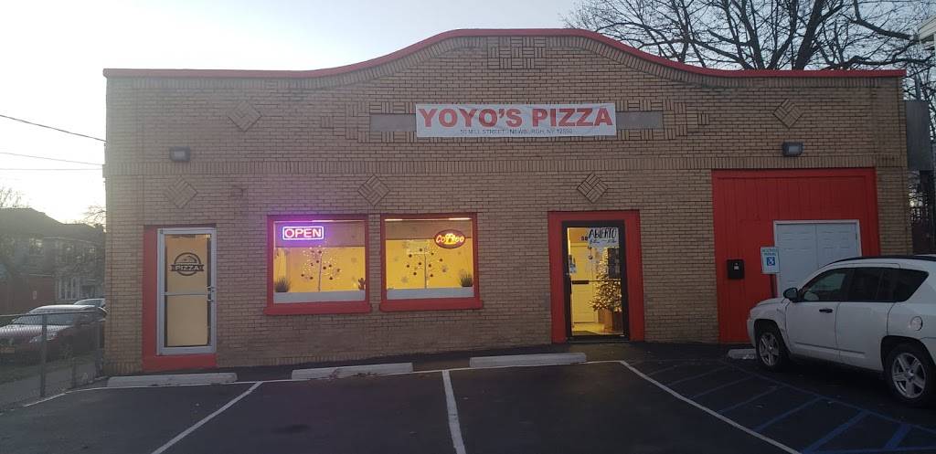 Yoyos pizza and Mexican restaurant | restaurant | 50 Mill St, Newburgh, NY 12550, USA | 8457874312 OR +1 845-787-4312