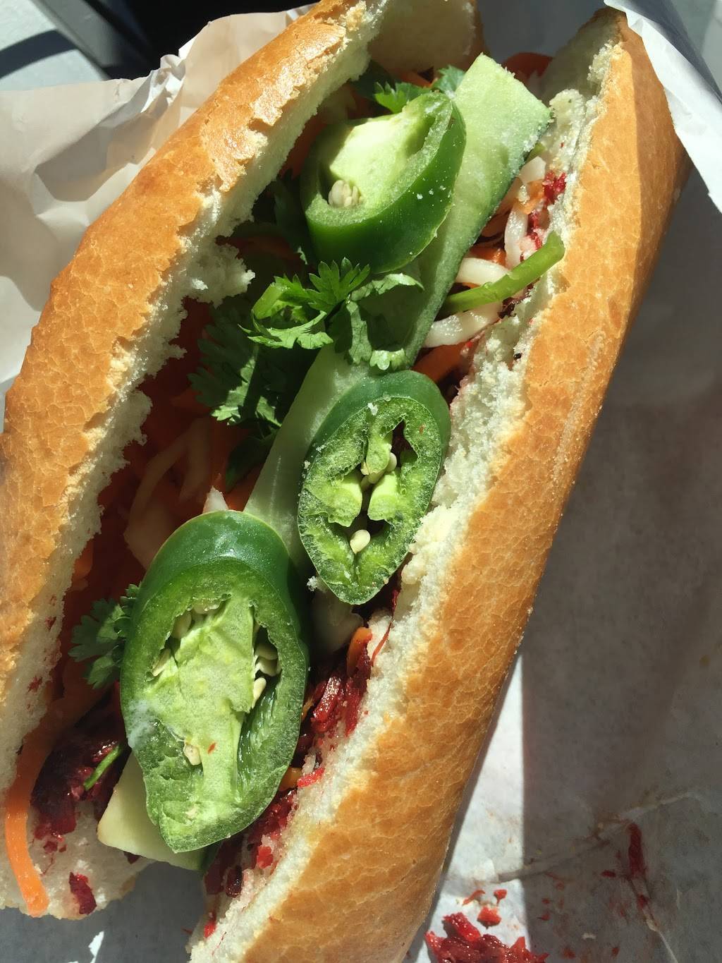 Bánh Mì Ba Lẹ Vietnamese Sandwich Deli | meal takeaway | 10174 San Pablo Ave, El Cerrito, CA 94530, USA | 5105288882 OR +1 510-528-8882