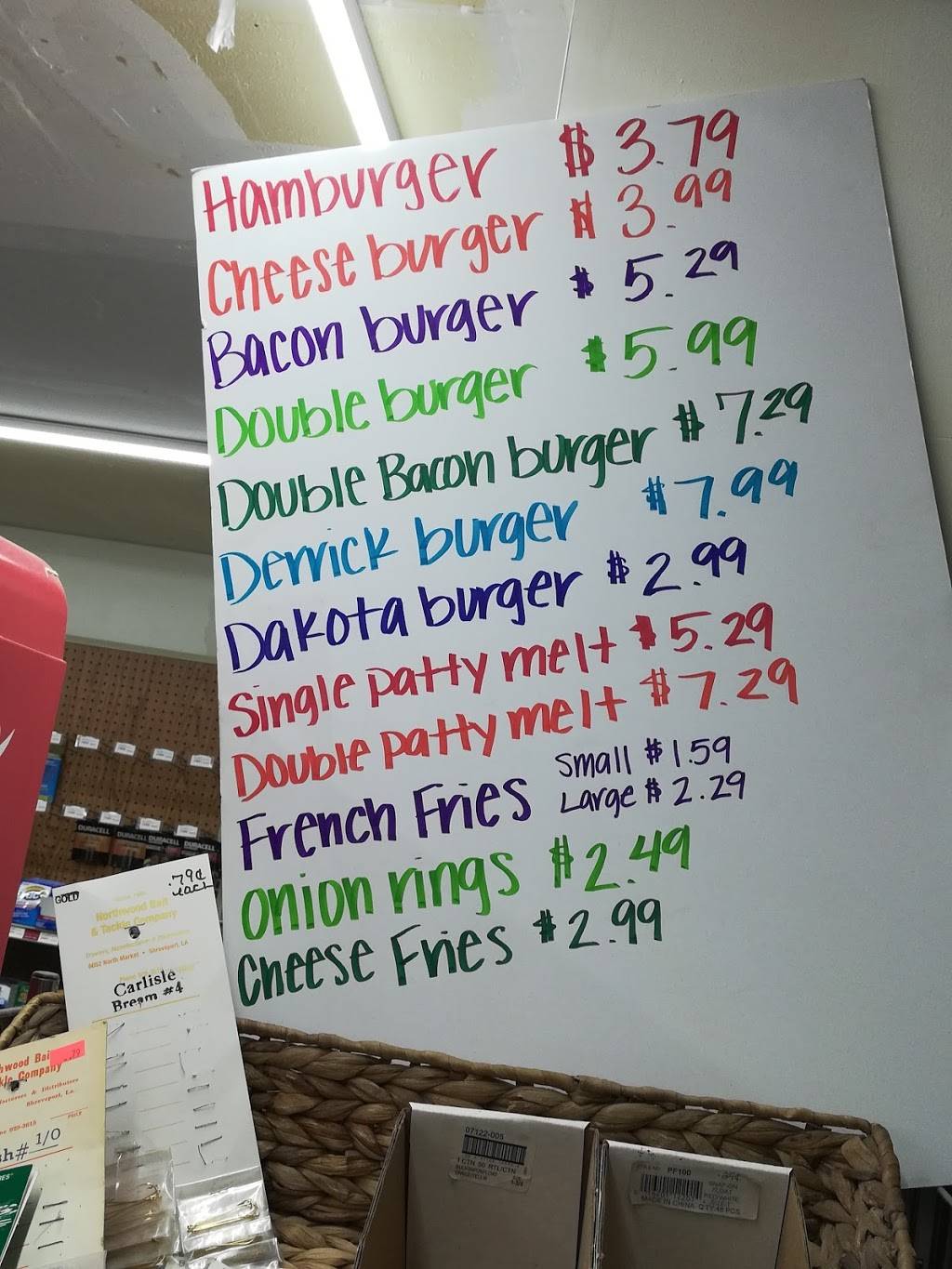 Derrick Express | restaurant | 6782 Colquitt Rd, Keithville, LA 71047, USA | 3189251907 OR +1 318-925-1907