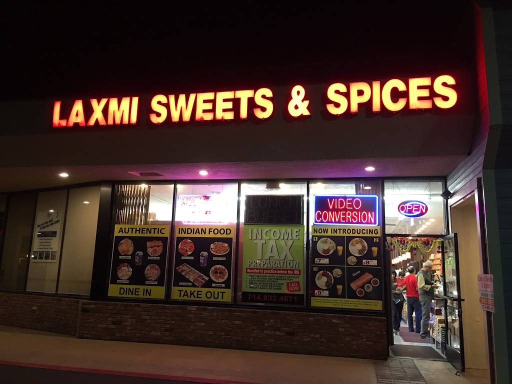 Laxmi Sweets & Spices | restaurant | 638 El Camino Real, Tustin, CA 92780, USA | 7148324671 OR +1 714-832-4671