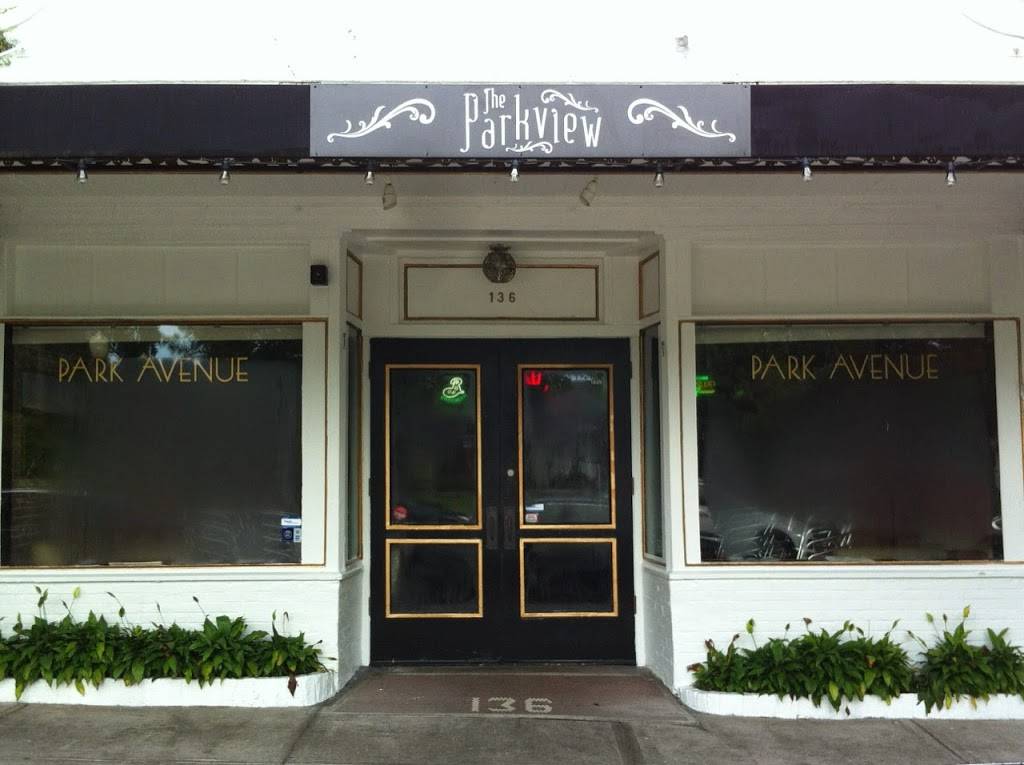 The Parkview | restaurant | 136 S Park Ave, Winter Park, FL 32789, USA | 4076479103 OR +1 407-647-9103