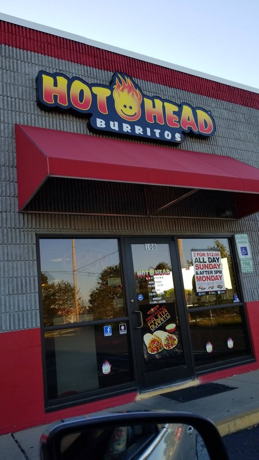Hot Head Burritos | restaurant | 1510 S McCord Rd, Holland, OH 43528, USA | 4194910094 OR +1 419-491-0094