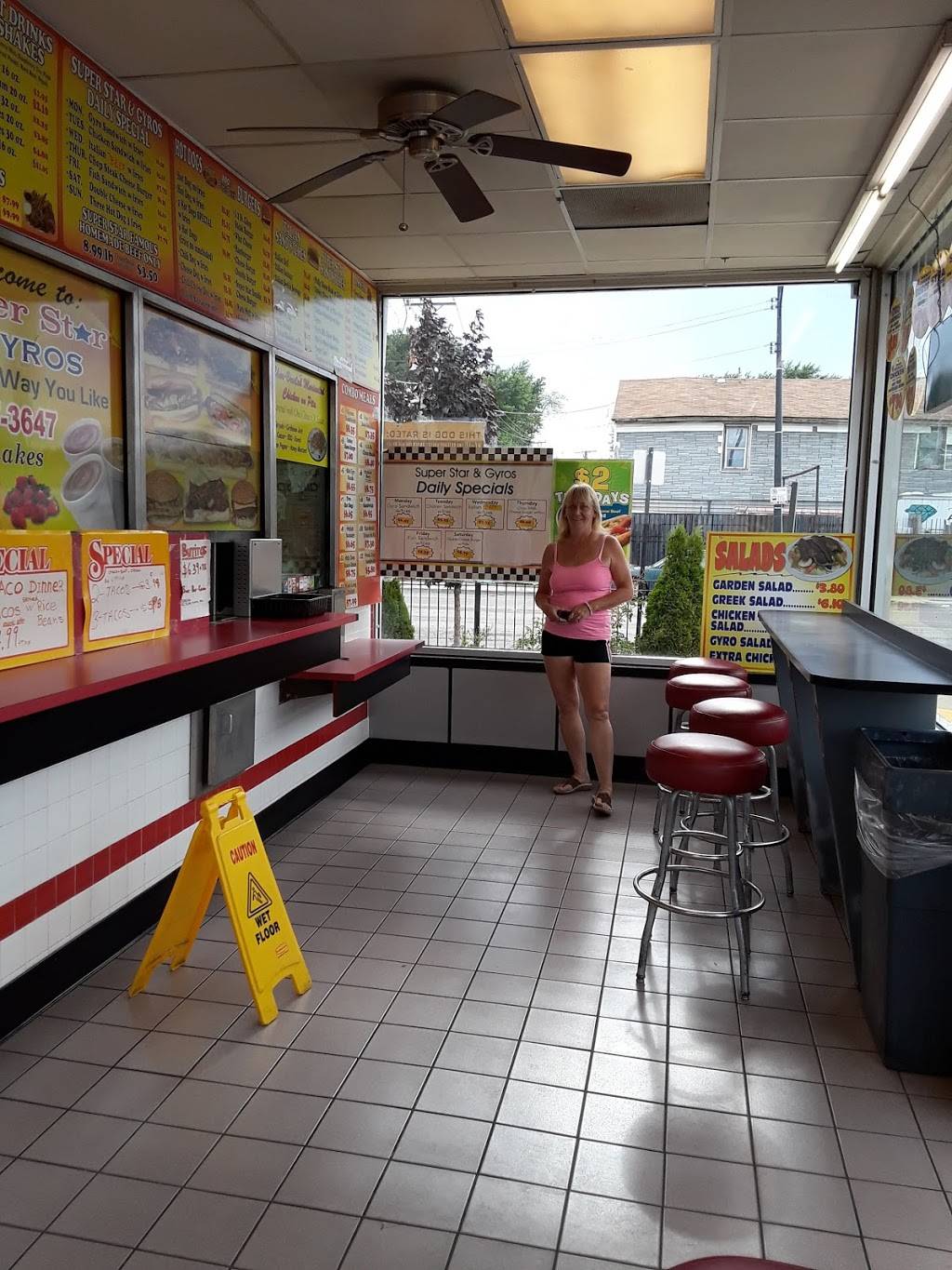 Super Star & Gyros | restaurant | 1159 W 47th St, Chicago, IL 60609, USA | 7739273647 OR +1 773-927-3647