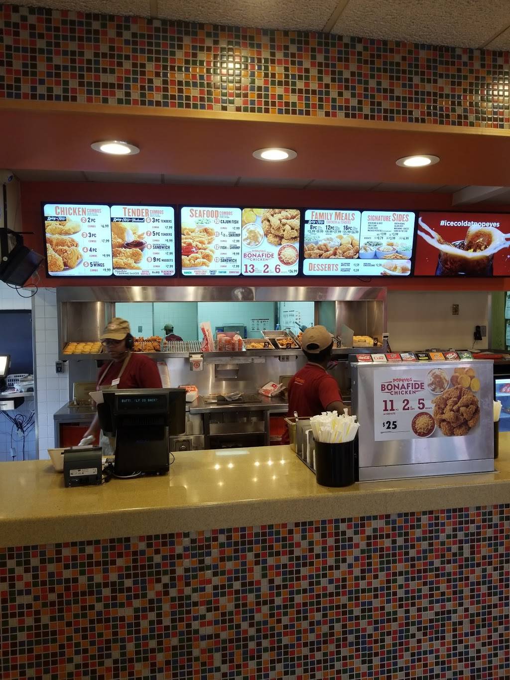 Popeyes Louisiana Kitchen | restaurant | 867 Frelinghuysen Ave, Newark, NJ 07114, USA | 9732300817 OR +1 973-230-0817