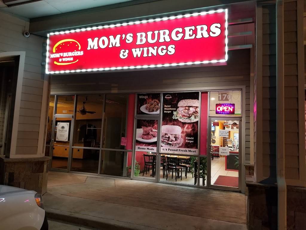 Moms Burgers & Wings | restaurant | 26615 US-380 Ste 170, Providence Village, TX 76227, USA | 9403659980 OR +1 940-365-9980