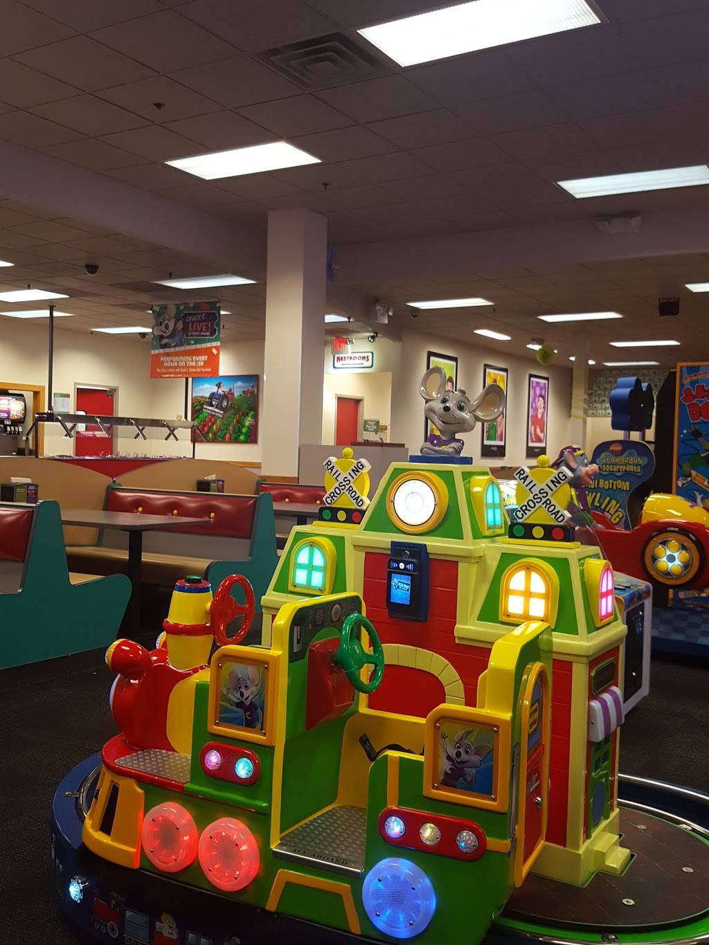 Chuck E. Cheese | restaurant | 8804 US-31, Indianapolis, IN 46227, USA | 3178870646 OR +1 317-887-0646