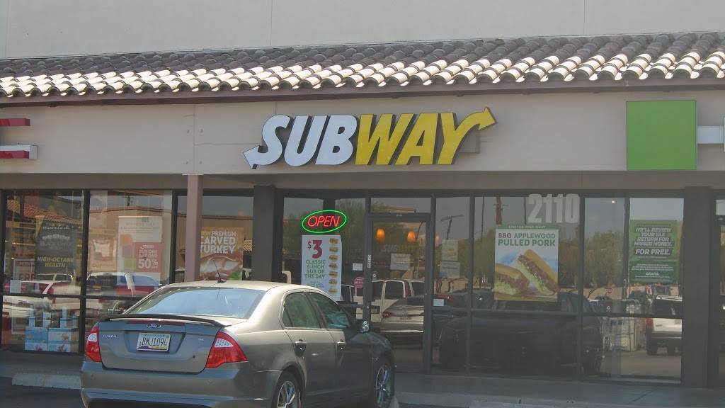 Subway | meal takeaway | 2110 W Grant Rd, Tucson, AZ 85745, USA | 5208848890 OR +1 520-884-8890