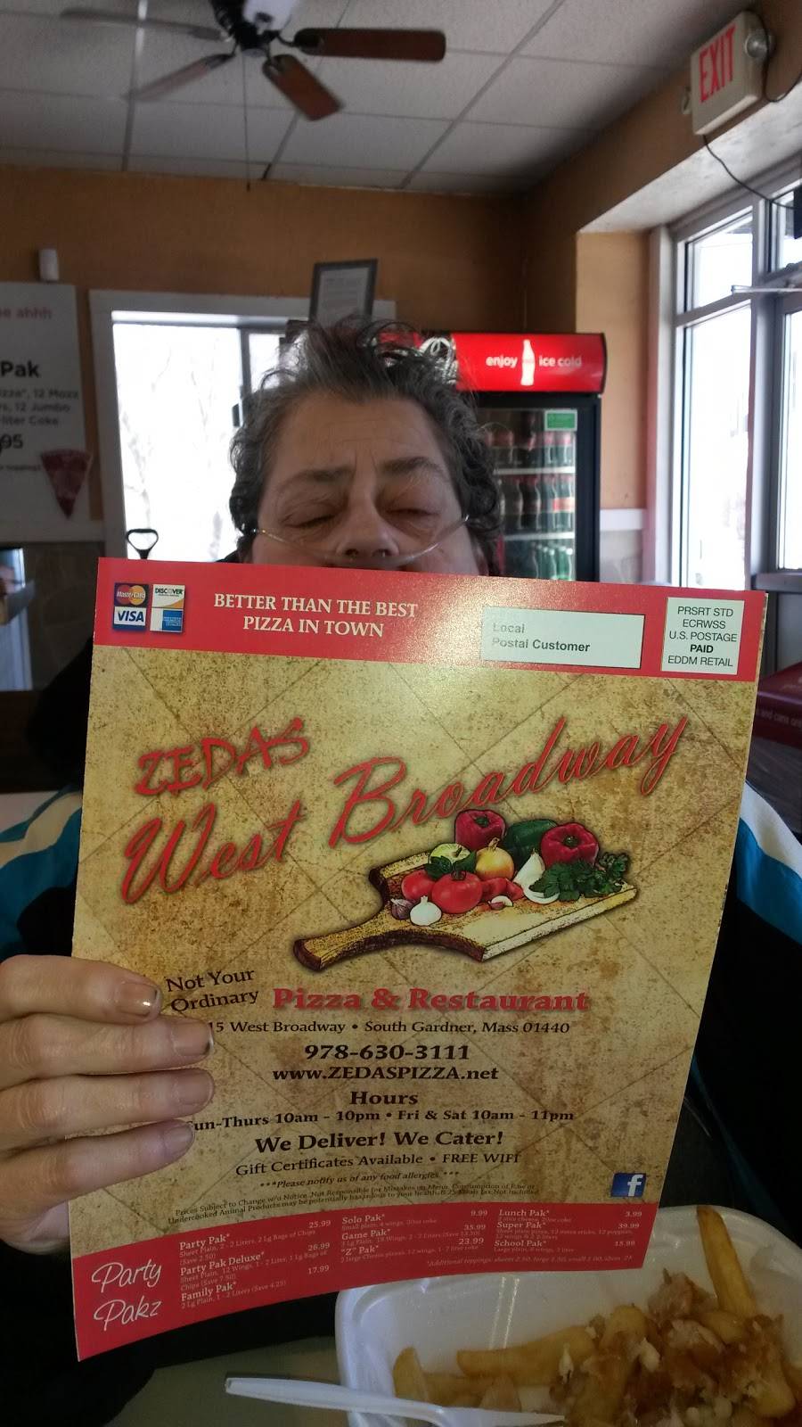 West Broadway Pizza and Seafood | restaurant | 15 W Broadway, Gardner, MA 01440, USA | 9786303111 OR +1 978-630-3111