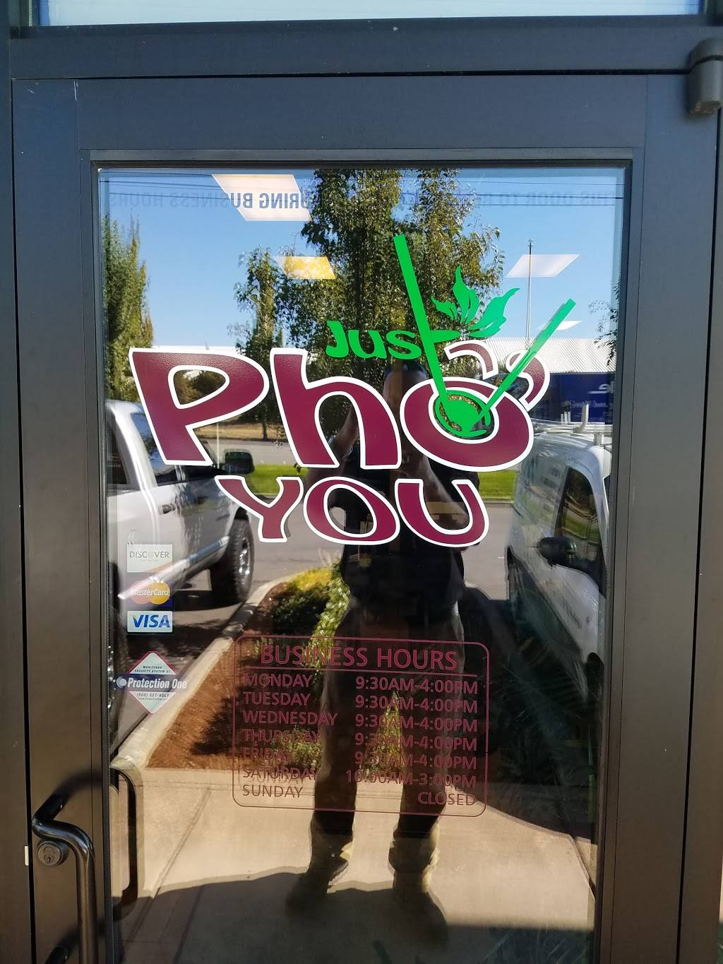 Just Pho You | restaurant | 20038 68th Ave S, Kent, WA 98032, USA | 2533982447 OR +1 253-398-2447