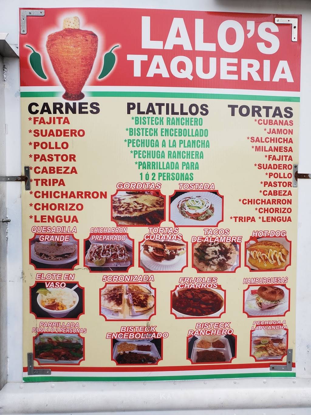 Lalos taqueria | restaurant | 6905 Bissonnet St, Houston, TX 77074, USA | 8322451647 OR +1 832-245-1647