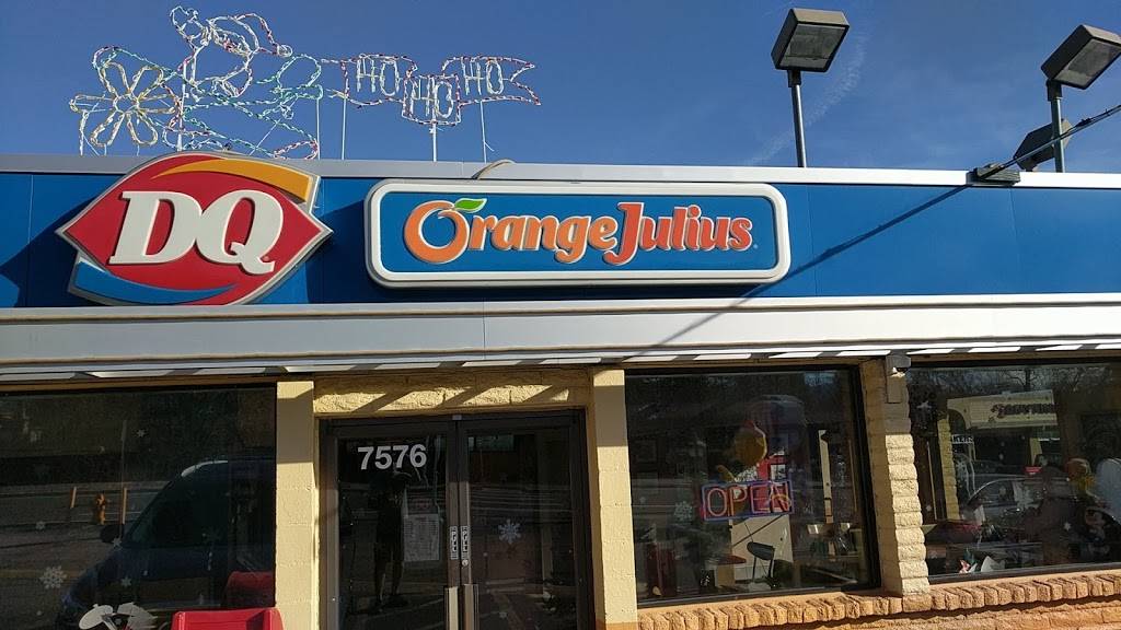 DQ / Orange Julius | restaurant | 7576 S Pierce St, Littleton, CO 80128, USA | 3039790729 OR +1 303-979-0729