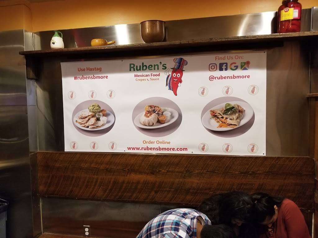 Rubens Mexican Food | meal takeaway | 1043 S Charles St, Baltimore, MD 21230, USA | 4435341667 OR +1 443-534-1667