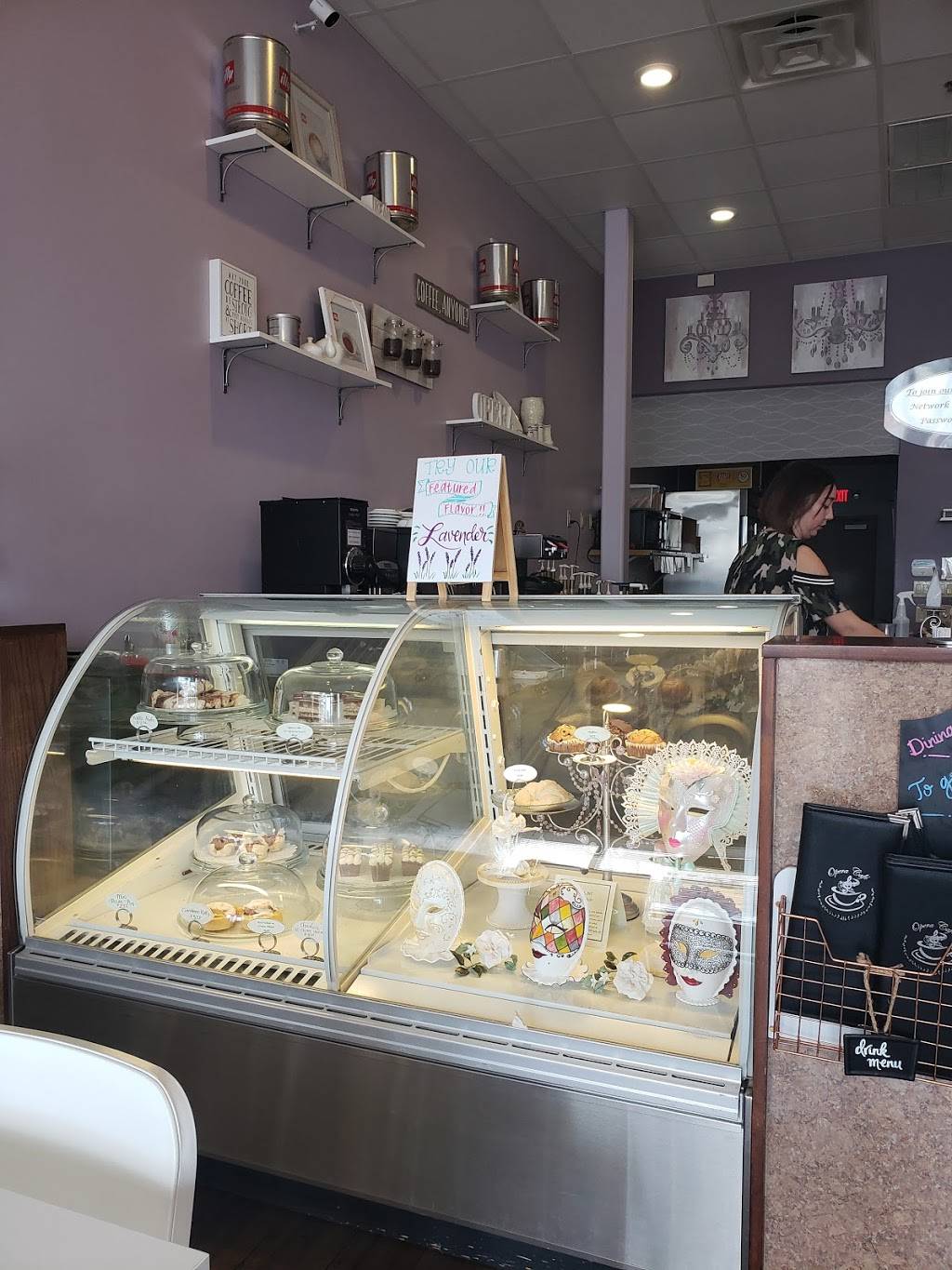 Opera Cafe & Coffeehouse | cafe | 11215 S IH 35 Frontage Rd #127, Austin, TX 78747, USA | 5122962755 OR +1 512-296-2755