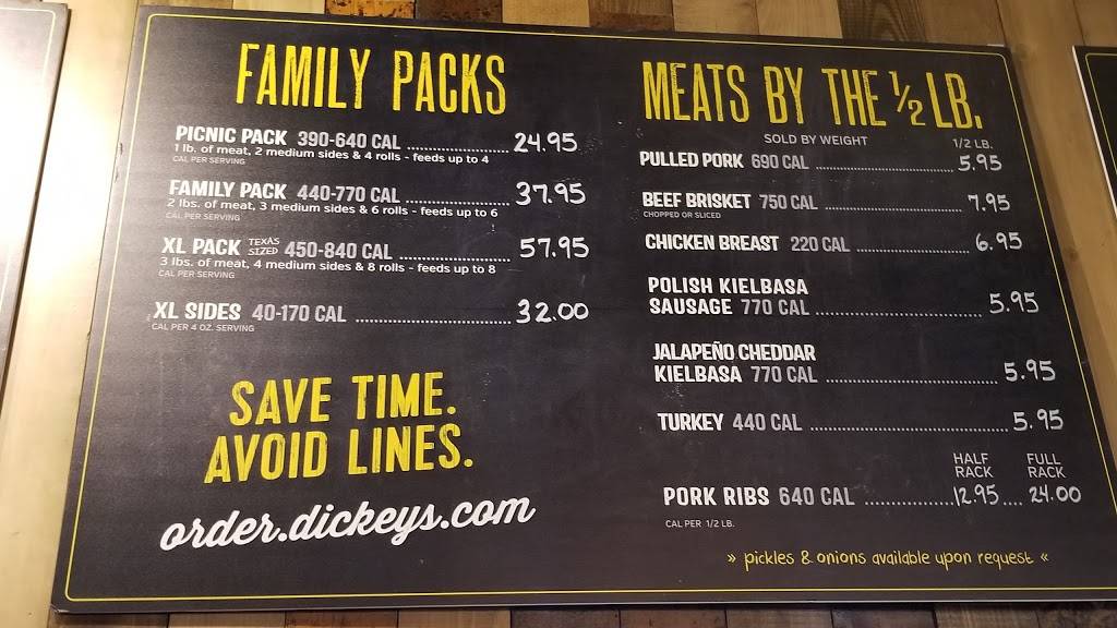 Dickeys Barbecue Pit | restaurant | 8808 North, TX-146, Baytown, TX 77523, USA | 2819180075 OR +1 281-918-0075