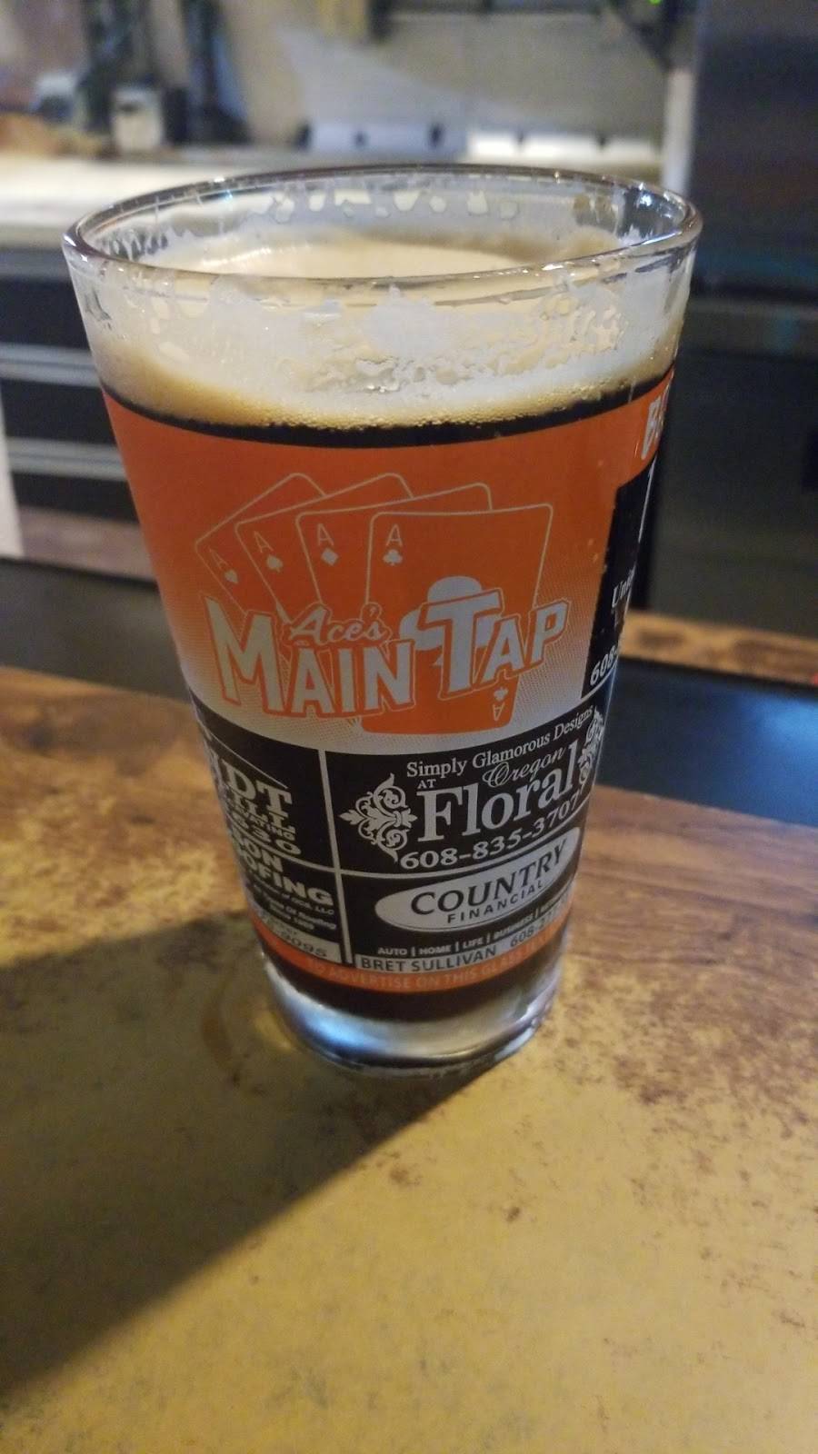 Aces Main Tap | restaurant | 121 S Main St, Oregon, WI 53575, USA | 6088353330 OR +1 608-835-3330
