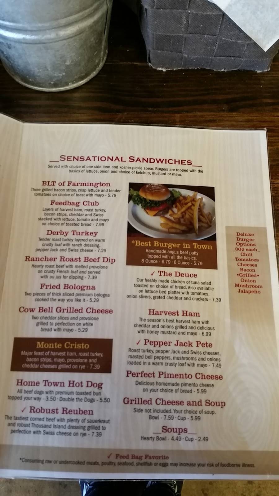 Feed Bag | restaurant | 2339 NC-801, Mocksville, NC 27028, USA | 3369981109 OR +1 336-998-1109