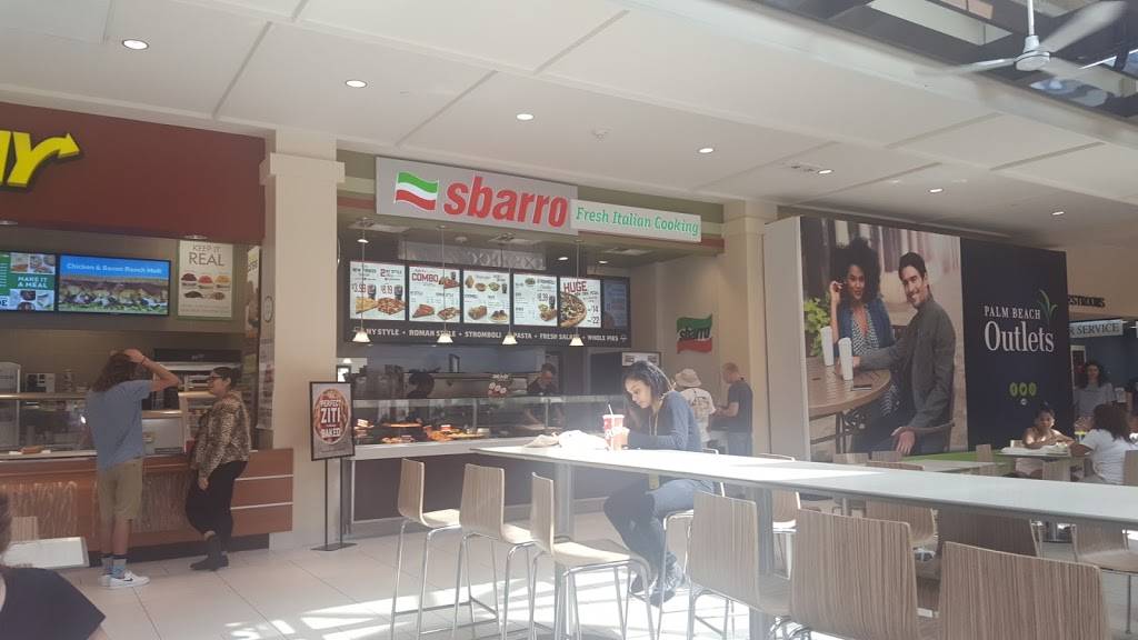 Sbarro | restaurant | 1741 Palm Beach Lakes Blvd, West Palm Beach, FL 33401, USA | 5616977744 OR +1 561-697-7744