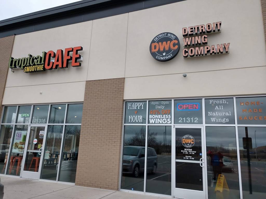 Detroit Wing Company | restaurant | 21312 Eureka Rd, Taylor, MI 48180, USA | 7343182329 OR +1 734-318-2329