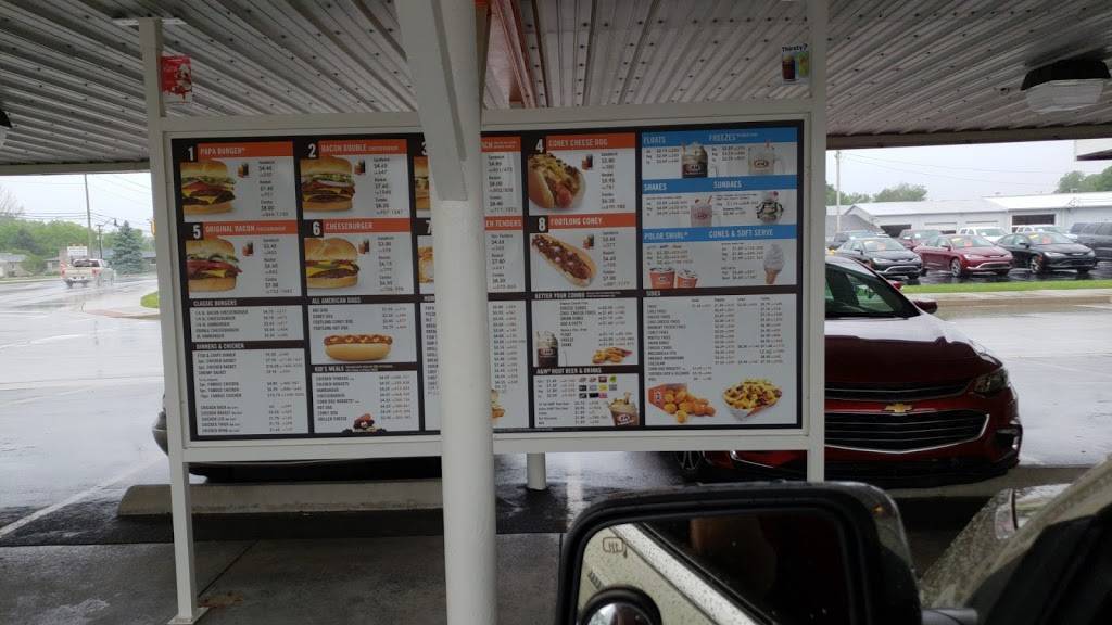 A&W Restaurant | restaurant | 1501 N Lincoln St, Greensburg, IN 47240, USA | 8126632772 OR +1 812-663-2772