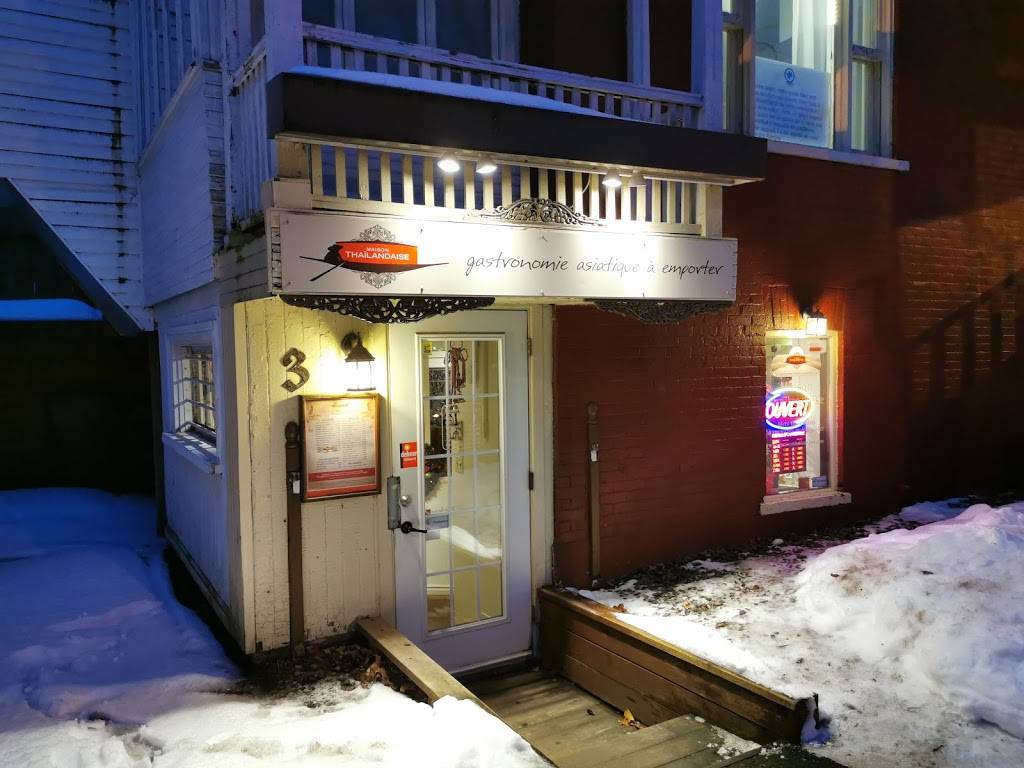 Maison Thaïlandaise | restaurant | 3 Boulevard René-Lévesque E, Québec, QC G1R 2A9, Canada | 4185231849 OR +1 418-523-1849