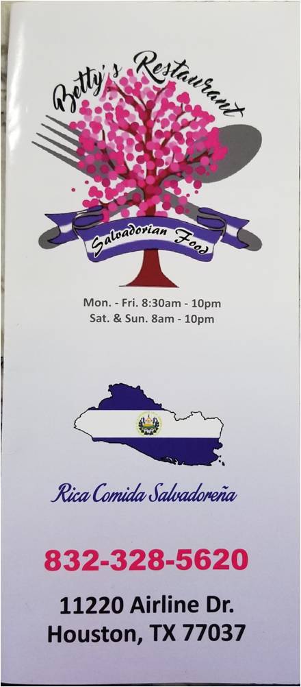 Bettys Restaurant | restaurant | 11220 Airline Dr, Houston, TX 77037, USA | 8323285620 OR +1 832-328-5620