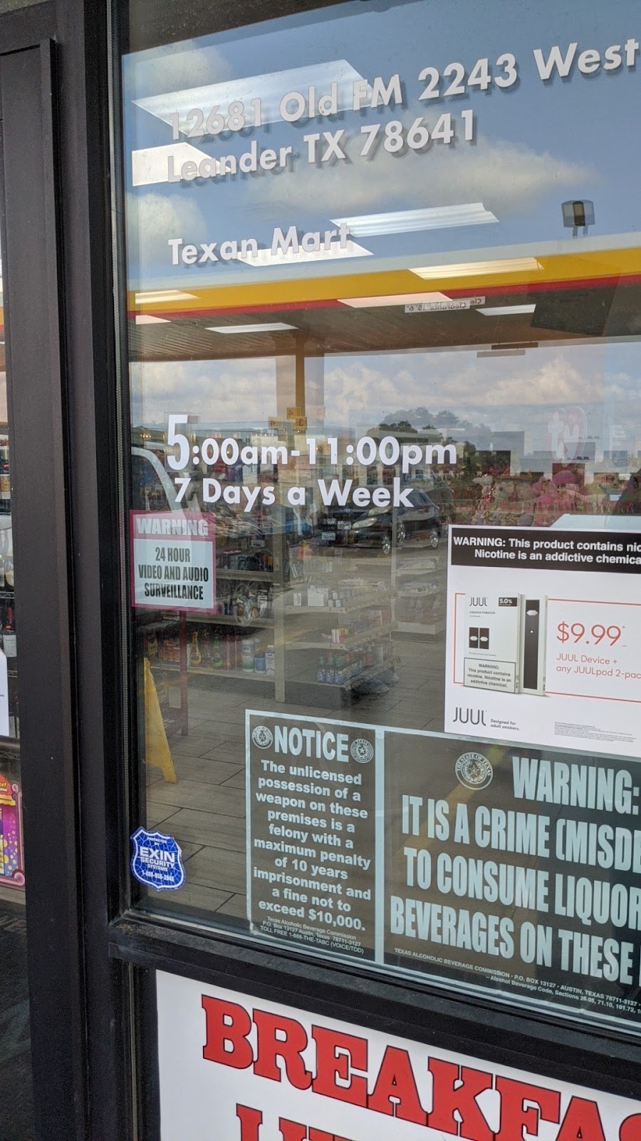 Shell | restaurant | 12681 Old 2243 W, Leander, TX 78641, USA | 5125280651 OR +1 512-528-0651