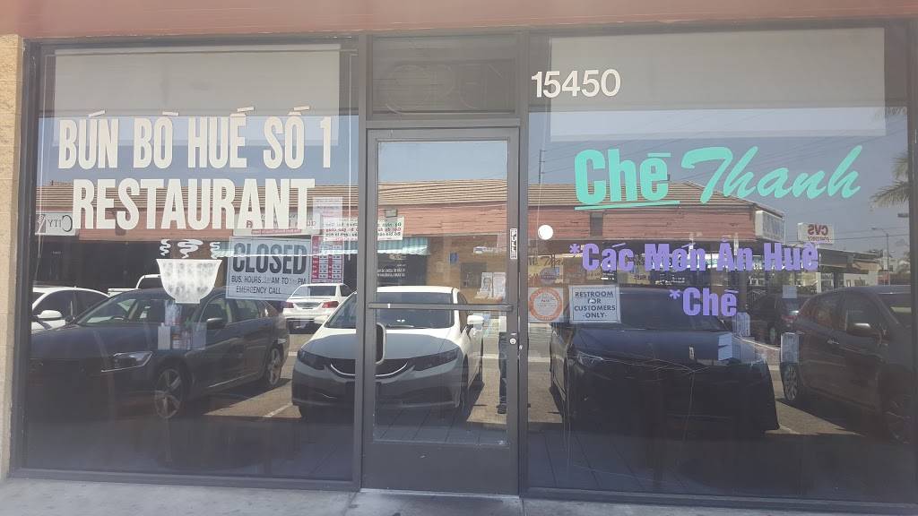 Bun Bo Hue So 1 | restaurant | 15450 Brookhurst St, Westminster, CA 92683, USA | 7145314475 OR +1 714-531-4475