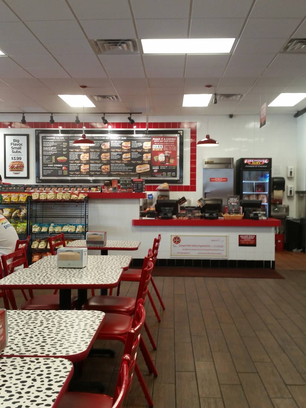 Firehouse Subs | meal delivery | 413 E Main St, Cartersville, GA 30121, USA | 6787198743 OR +1 678-719-8743