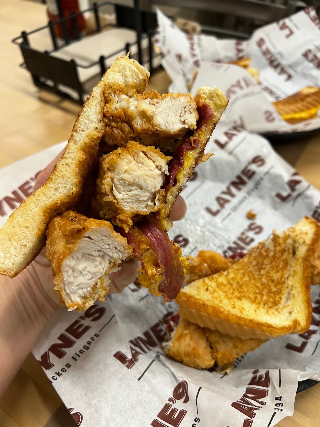 Laynes Chicken Fingers | restaurant | 1200 W Hickory St, Denton, TX 76201, USA | 9409051077 OR +1 940-905-1077