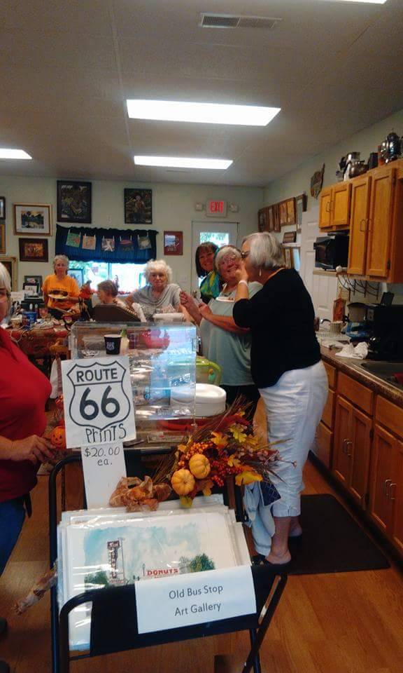 Old Bus Stop Coffee Shop & Art Gallery | restaurant | 545 N Commercial Ave, St Clair, MO 63077, USA | 3146066136 OR +1 314-606-6136