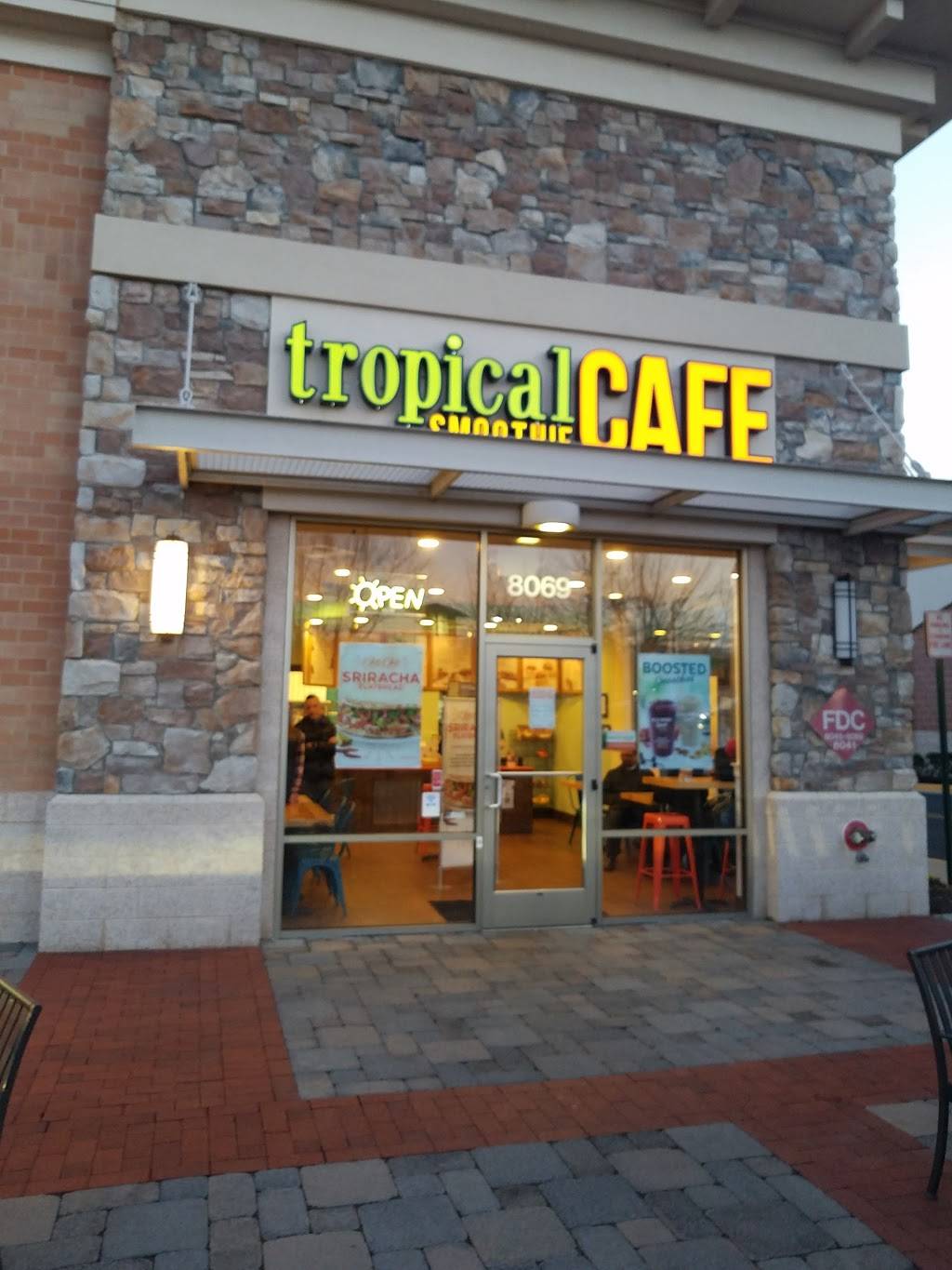 Tropical Smoothie Cafe | restaurant | 8069 Stonewall Shops Square, Gainesville, VA 20155, USA | 7037540404 OR +1 703-754-0404