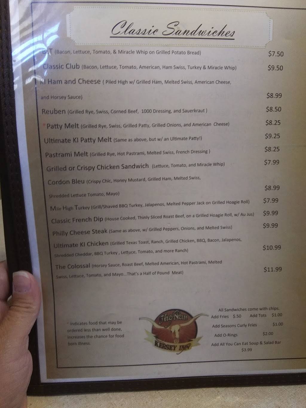 The New Kersey Inn | restaurant | 106 Hill St, Kersey, CO 80644, USA | 9703522676 OR +1 970-352-2676