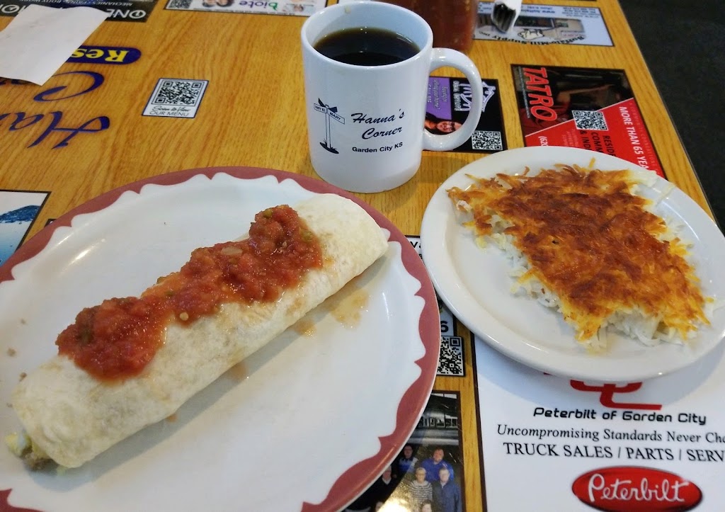 Hannas Corner | restaurant | 2605 N Taylor Ave, Garden City, KS 67846, USA | 6202768044 OR +1 620-276-8044