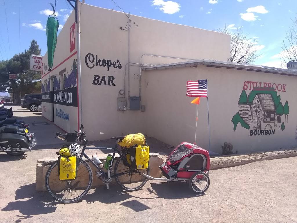 Chopes Bar & Cafe | restaurant | 16145 NM-28, La Mesa, NM 88044, USA | 5752333420 OR +1 575-233-3420