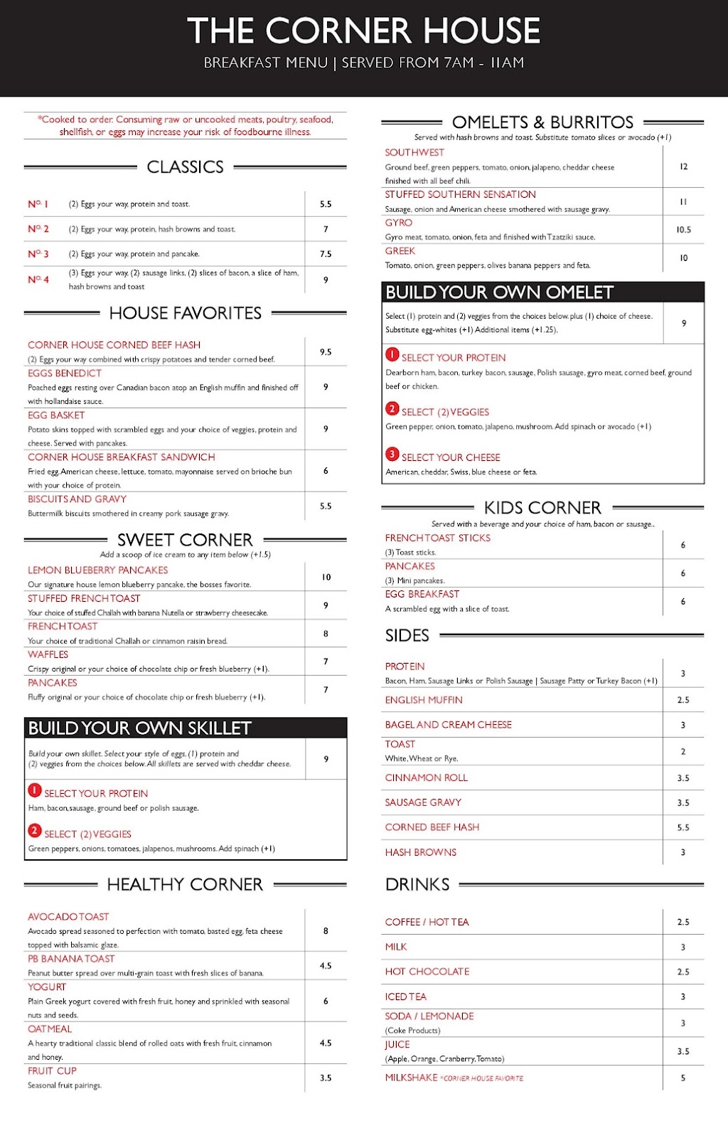 The Corner House | restaurant | 55100 Shelby Rd, Shelby Township, MI 48316, USA | 2484135881 OR +1 248-413-5881