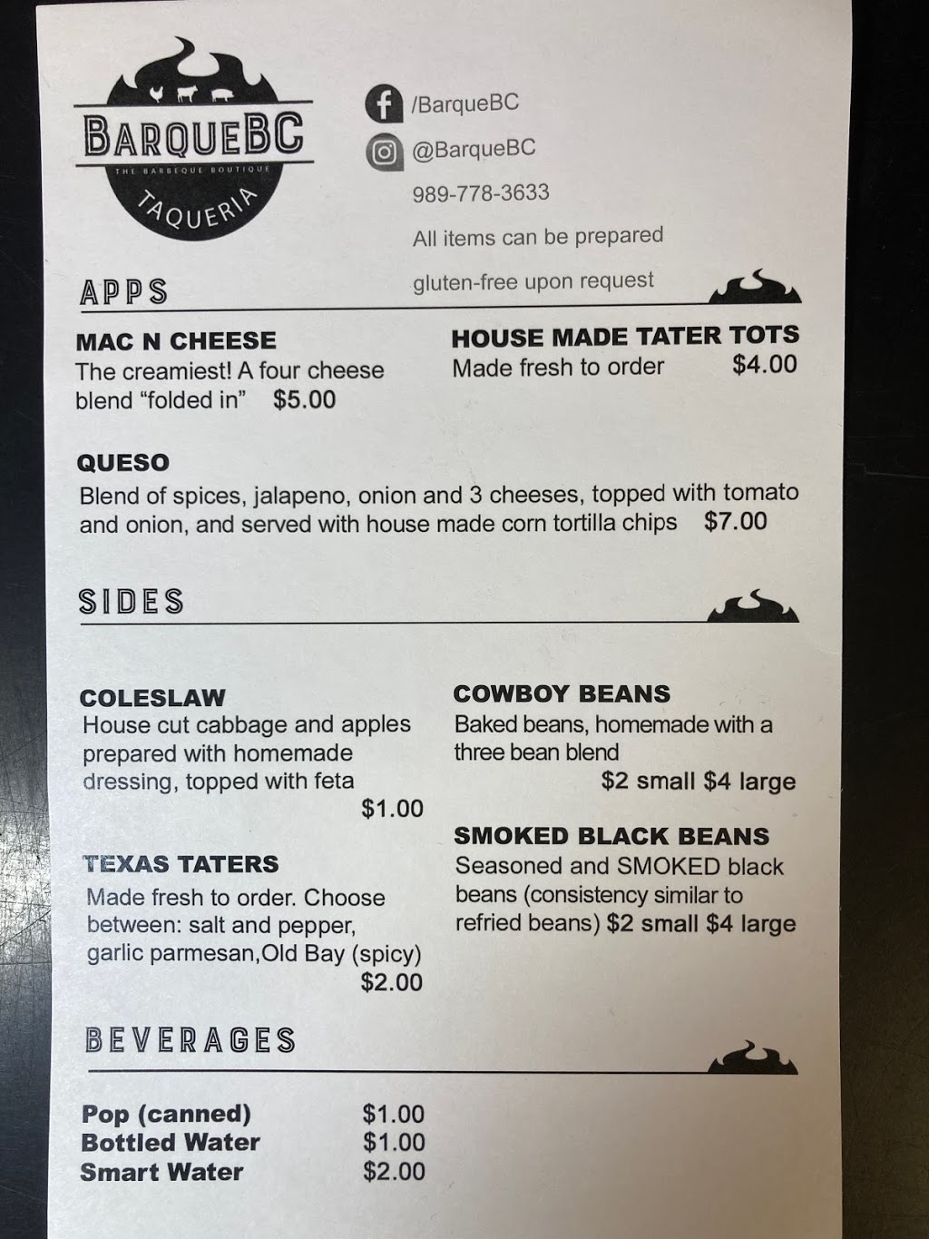 BarqueBC | restaurant | 818 Washington Ave, Bay City, MI 48708, USA | 9897783633 OR +1 989-778-3633