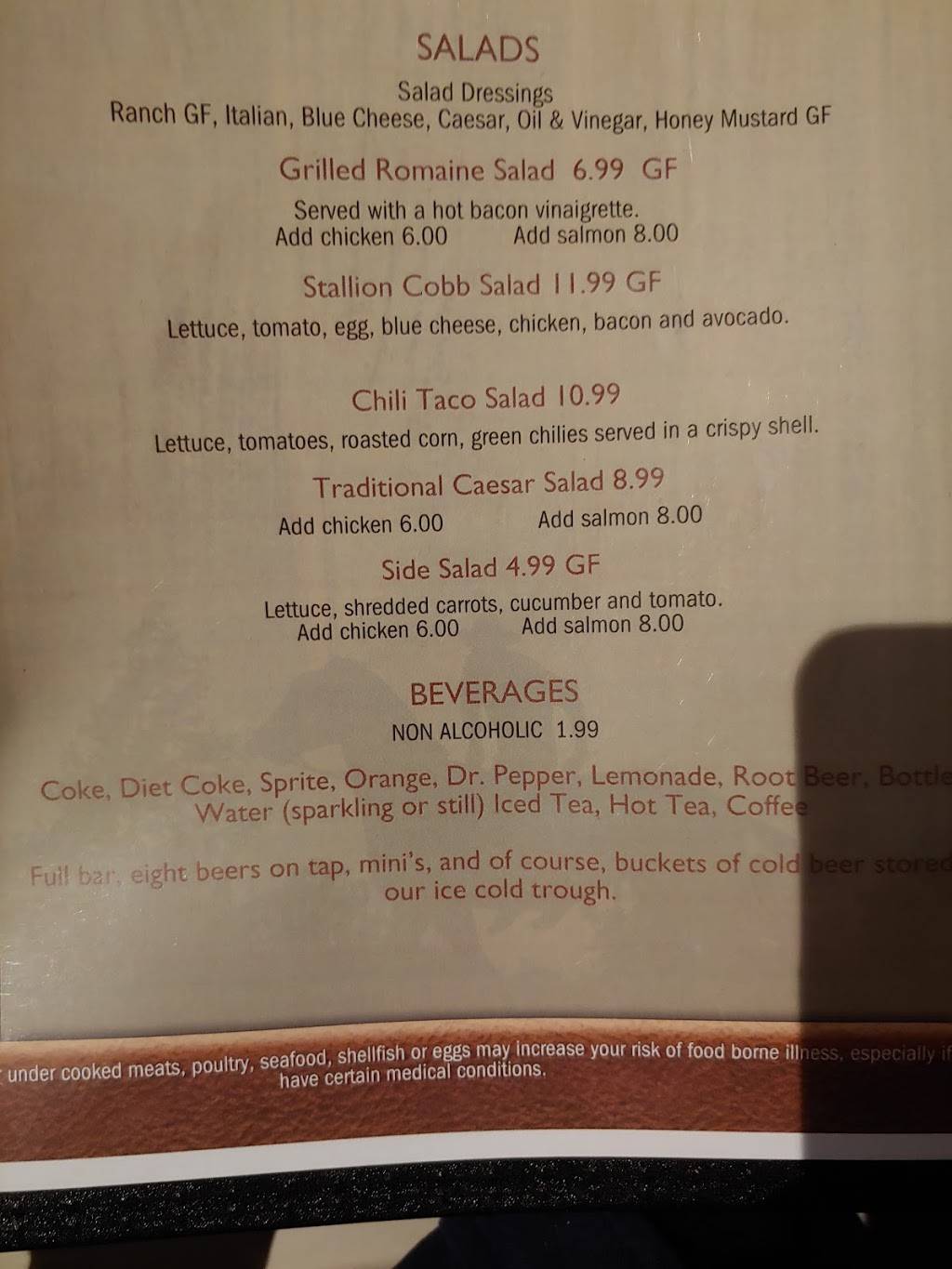 Gold Stallion Restaurant | restaurant | 6030 S Kings Ranch Rd, Gold Canyon, AZ 85118, USA | 4809351998 OR +1 480-935-1998