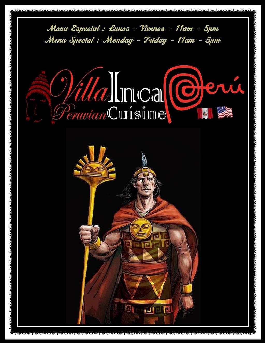 Villa Inca Peru | restaurant | 167 Broadway, Newburgh, NY 12550, USA | 8457844975 OR +1 845-784-4975