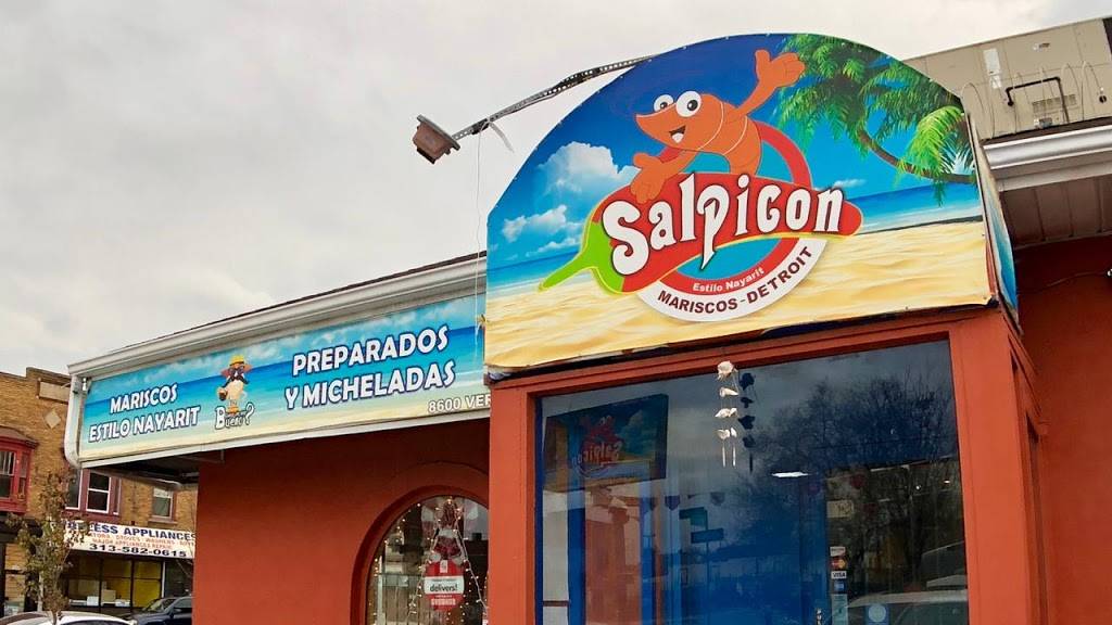 Mariscos El Salpicon | restaurant | 8600 Vernor Hwy, Detroit, MI 48209, USA | 3139142214 OR +1 313-914-2214