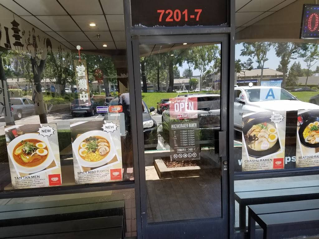 Wazakuraken Ramen | restaurant | 7201 Archibald Ave #7, Rancho Cucamonga, CA 91701, USA | 9097580422 OR +1 909-758-0422