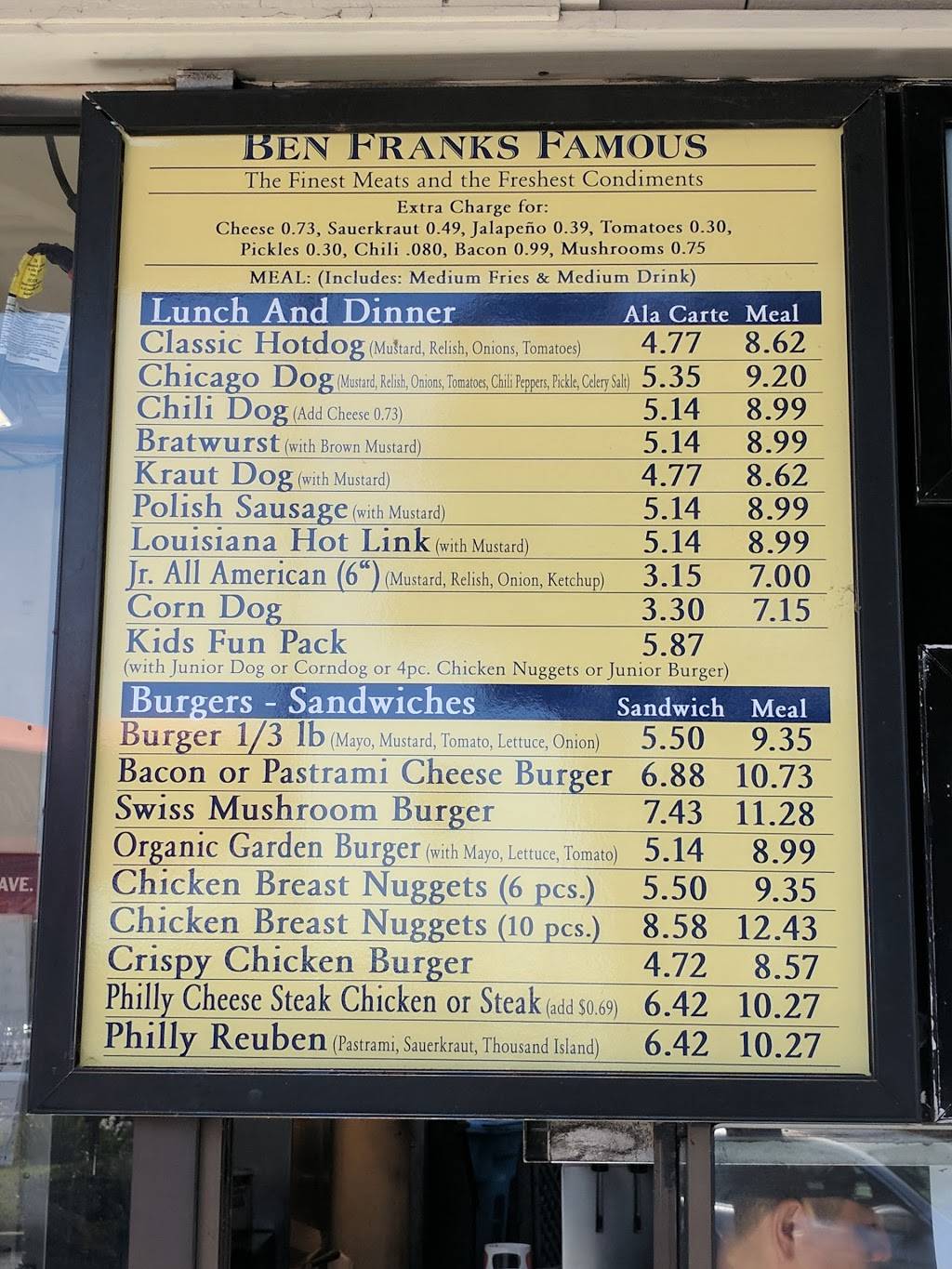 Ben Franks | restaurant | 491 El Camino Real, Redwood City, CA 94062, USA | 6503671746 OR +1 650-367-1746