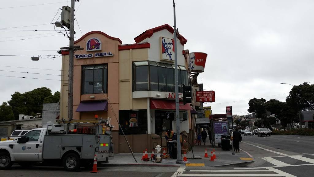 KFC | restaurant | 4150 Geary Blvd, San Francisco, CA 94118, USA | 4153877440 OR +1 415-387-7440