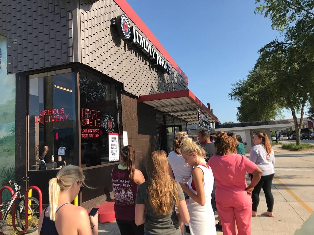 Jimmy Johns | meal delivery | 247 N Woodland Blvd, DeLand, FL 32720, USA | 3863377902 OR +1 386-337-7902