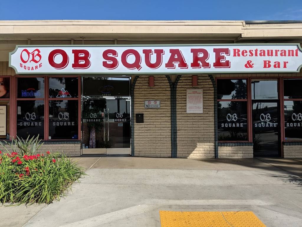 OB Square | restaurant | 4637, 13832 Red Hill Ave, Tustin, CA 92780, USA | 7144861338 OR +1 714-486-1338