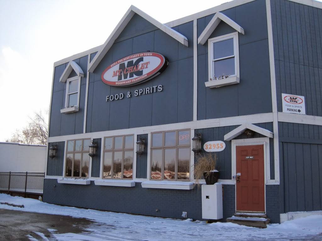 Mt Chalet II | restaurant | 32955 Woodward Ave, Royal Oak, MI 48073, USA | 2485492929 OR +1 248-549-2929