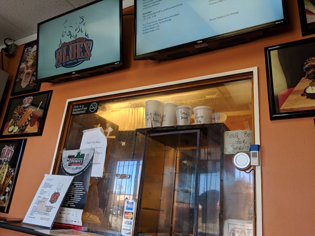Inner City Blues home of Carolina Bar B Que | restaurant | 3015 Nine Mile Rd, Richmond, VA 23223, USA | 8046493424 OR +1 804-649-3424