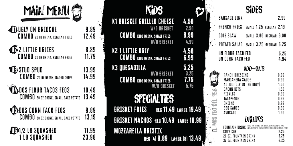 Ugly Brisket | restaurant | 2510 W Freddy Gonzalez Dr, Edinburg, TX 78539, USA | 9563482030 OR +1 956-348-2030