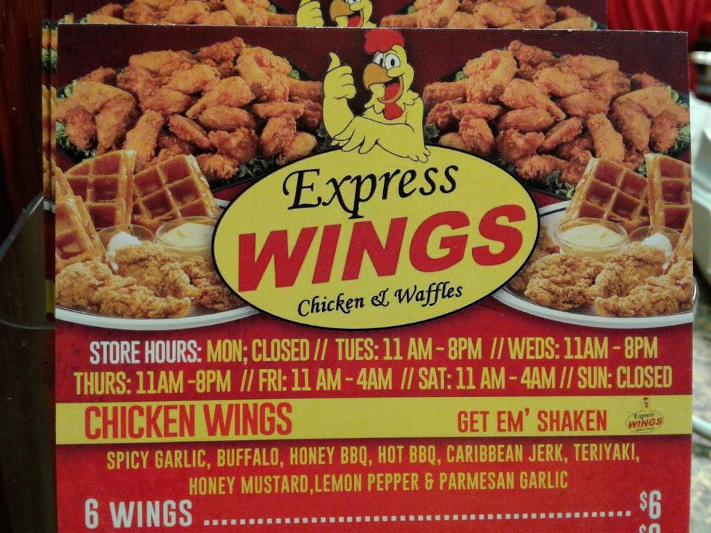 Express WINGS | restaurant | 7625 Reading Rd, Cincinnati, OH 45237, USA | 5137610164 OR +1 513-761-0164